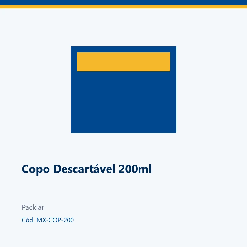 Copo Descartável 200ml