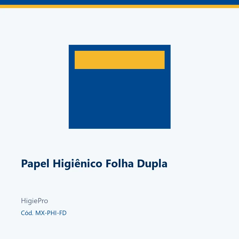 Papel Higiênico Folha Dupla