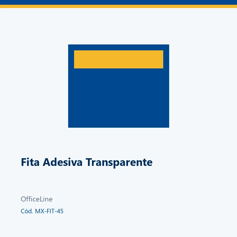 Fita Adesiva Transparente