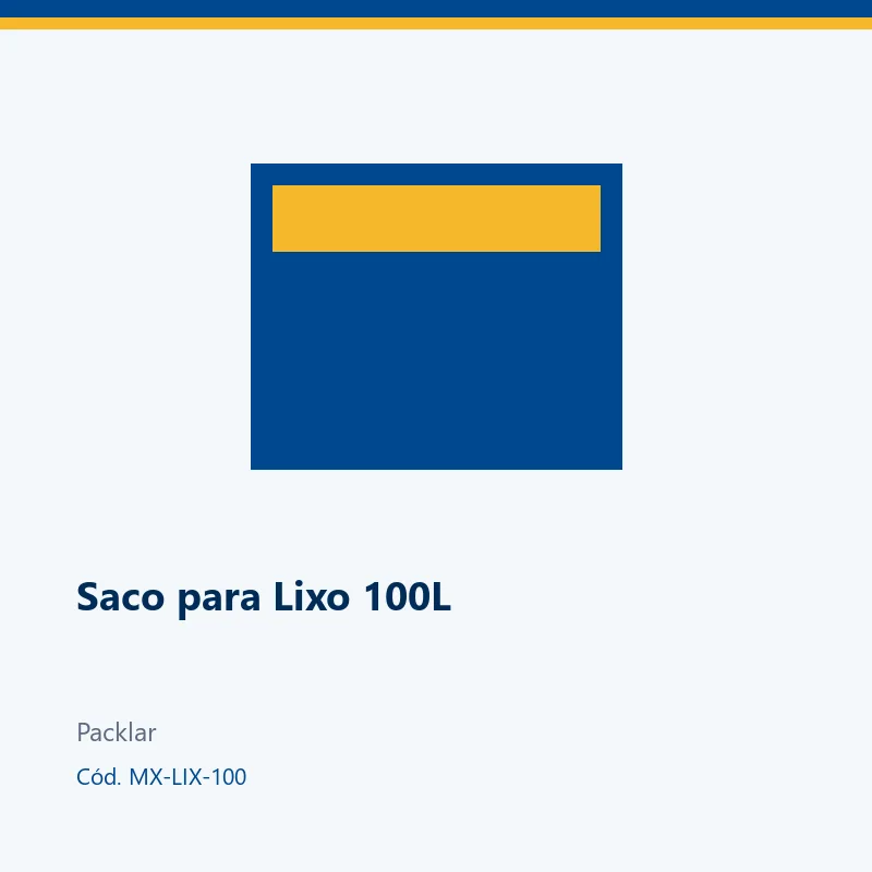 Saco para Lixo 100L