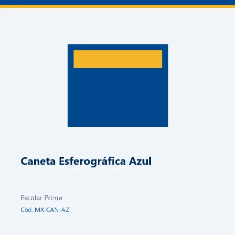 Caneta Esferográfica Azul