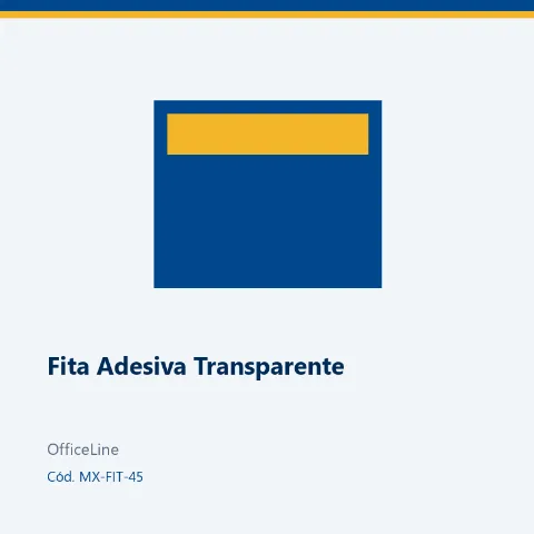 Fita Adesiva Transparente